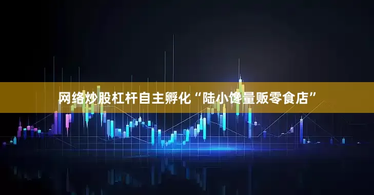 网络炒股杠杆自主孵化“陆小馋量贩零食店”